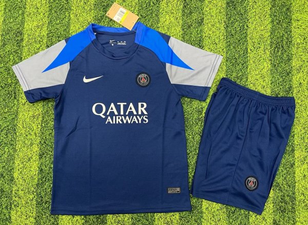PSG Paris Training Kids 1:1 Quality Soccer Jersey  25-26