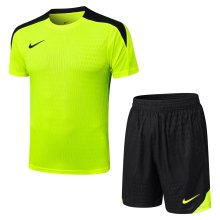 Nike Sets  Green 1:1 Quality Soccer Jersey  25-26