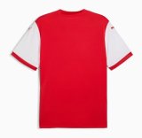 Stade de Reims home Fans   1:1 Quality Soccer Jersey   24-25