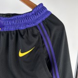 Los Angeles Lakers City Edition Black   1:1 Quality NBA Pants  2024
