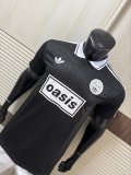 AD oasis Adidas Clover #25  T-shirt  Black Player 1:1 Quality Soccer Jersey  25-26