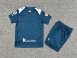 Deportivo Alaves Third Away Kids Fans  1:1 Quality Soccer Jersey  25-26