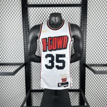 Houston Rockets  City Edition White #35 DURANT 1:1 Quality NBA  Season Jerseys 2025