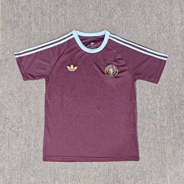 Aston Villa T-shirt Fans 1:1 Quality Soccer Jersey  26-27
