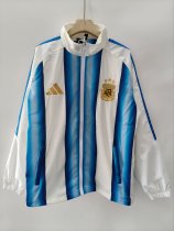 Argentina Windbreaker Sets With pants  Blue White 1:1 Quality Soccer Jersey  26-27 (2026)