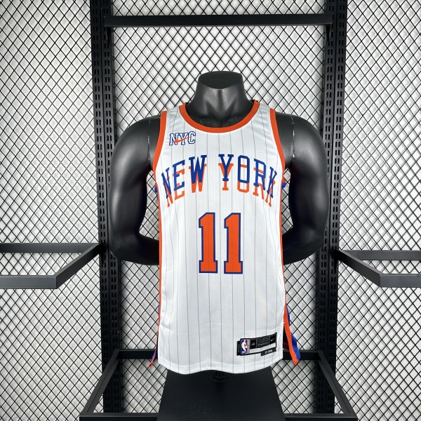 New York Knicks City Edition  #11 BRUNSON  NBA Jerseys  2025