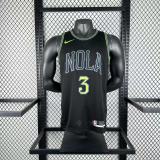 New Orleans Pelicans  Black #3  POOLE 1:1 Quality NBA  Season Jerseys 2026