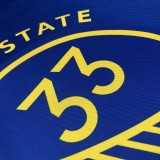 Golden State Warriors Blue V-Neck #33 WISEMAN 1:1 Quality NBA Season Jerseys 75 Year