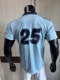 AD oasis  Adidas Clover #25  T-shirt Blue Player 1:1 Quality Soccer Jersey  25-26