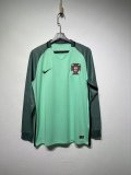 Retro Portugal long Away 1:1 Quality Soccer Jersey  2016