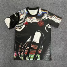 Manchester United Special Edition Black Fans 1:1 Quality Soccer Jersey   25-26