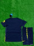Atletico Madrid  Away Kids  1:1 Quality Soccer Jersey  25-26