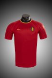 Retro Belgium Home Fans  1:1 Quality Soccer Jersey  2000