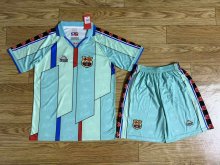 Retro  Barcelona Away Kits Suit  1:1 Quality Soccer Jersey  1996-1997