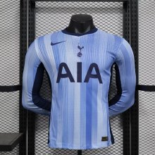 Tottenham away Long Sleeve Player 1:1 Quality Soccer Jersey    24-25