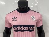 Adidas Clover Oasis  T-shirt  Pink Fans 1:1 Quality Soccer Jersey  25-26