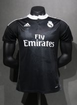 Retro  Real Madrid player  third  Away Black  1:1 Quality Soccer Jersey    2014-2015