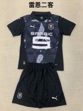 Stade Rennais third away kids 1:1 Quality Soccer Jersey   24-25