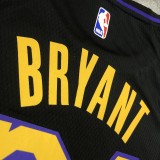 Los Angeles Lakers Latin Black Kobe #24 BRYANT  1:1 Quality NBA Season Jerseys