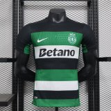 Sporting Lisbon home  player   1:1 Quality Soccer Jersey   24-25