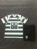Retro Sporting Lisbon Home Kits Suit  1:1 Quality Soccer Jersey 2001-2003