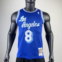 Los Angeles Lakers MN Fans Kobe #8 BRYANT Blue Retro  NBA Jersey 1997