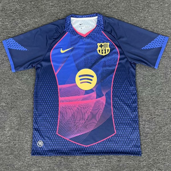 Barcelona  Special Edition Blue Fans  1:1 Quality Soccer Jersey 25-26