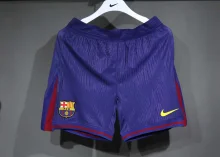 Barcelona Home  pant pants shorts    1:1 Quality Soccer Jersey 25-26