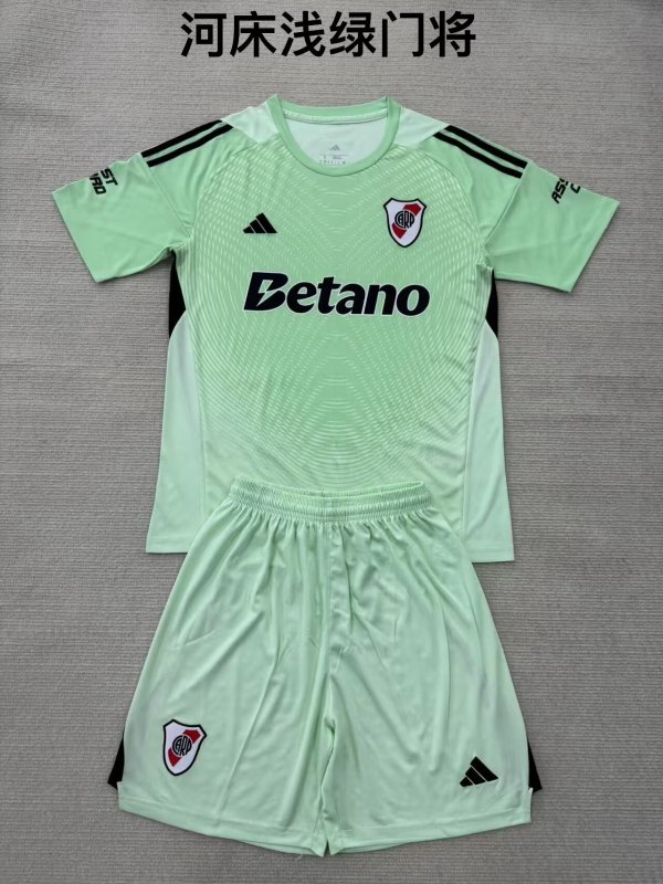 River Plate  Goalkeeper Fans  (Kids and Man)  1:1 Quality Soccer Jersey  25-26