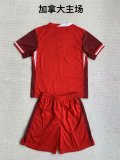 Canada Home kids  1:1 Quality Soccer Jersey   24-25