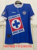 Retro  Cruz Azul Home 1:1 Quality Soccer Jersey   1997-1998