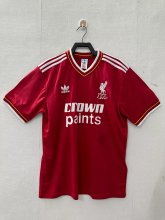 Retro  Liverpool Home  1:1 Quality Soccer Jersey  1986-1987