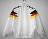 Retro Germany Windbreaker  Black 1:1 Quality Soccer Jersey  1990