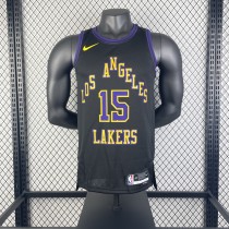 Los Angeles Lakers City Edition Black   #15 Reaves 1:1 Quality NBA  Season Jerseys  2026