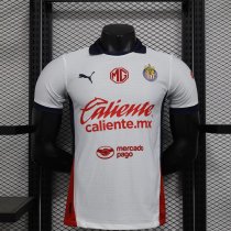 Chivas (Guadalajara )  Away  Player 1:1 Quality Soccer Jersey  24-25