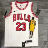 Chicago Bulls White #23 JORDAN 1:1 Quality NBA  Season Jerseys