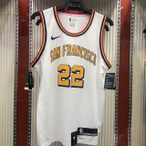 Golden State Warriors White San Francisco #22 WIGGINS 1:1 Quality NBA Season Jerseys