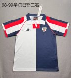 Retro Bilbao Third  Away 1:1 Quality Soccer Jersey   1998-1999