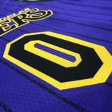 Los Angeles Lakers Purple #0 YOUNG 1:1 Quality NBA Season Jerseys 2018