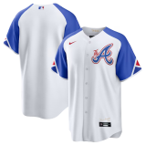 MLB atlanta braves city white baseball  Jerseys  2025