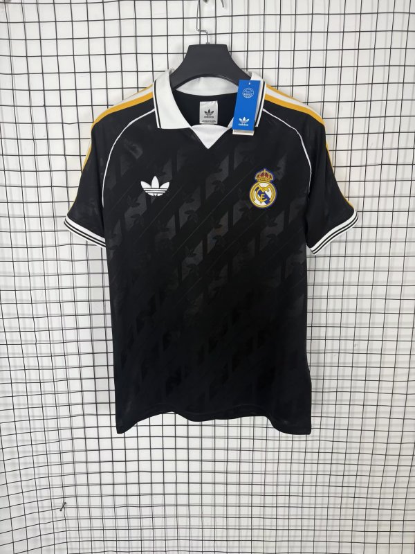 Real Madrid  Special Edition Fans Black  1:1 Quality Soccer Jersey  26-27
