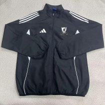 Liverpool Windbreaker  Black 1:1 Quality Soccer Jersey  25-26