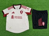Liverpool Player Away Kids 1:1 Quality Soccer Jersey   25-26