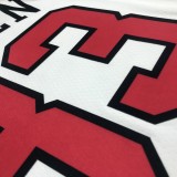 Chicago Bulls White #33 PIPPEN 1:1 Quality NBA  Season Jerseys  75 Year