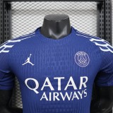 PSG Paris three away player 1:1 Quality Soccer Jersey   24-25