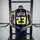 Golden State Warriors  City Edition  #0 HALIBURTON  NBA Jerseys  2025