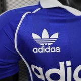 Adidas Clover Player Blue 1:1 Quality Soccer Jersey  25-26