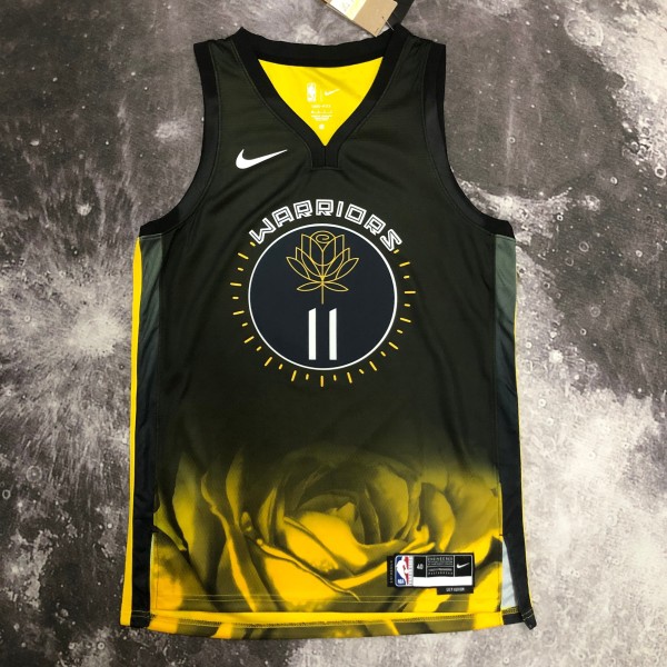 Golden State Warriors BLACK City Edition #11  THOMPSON 1:1 Quality NBA Season Jerseys 2023