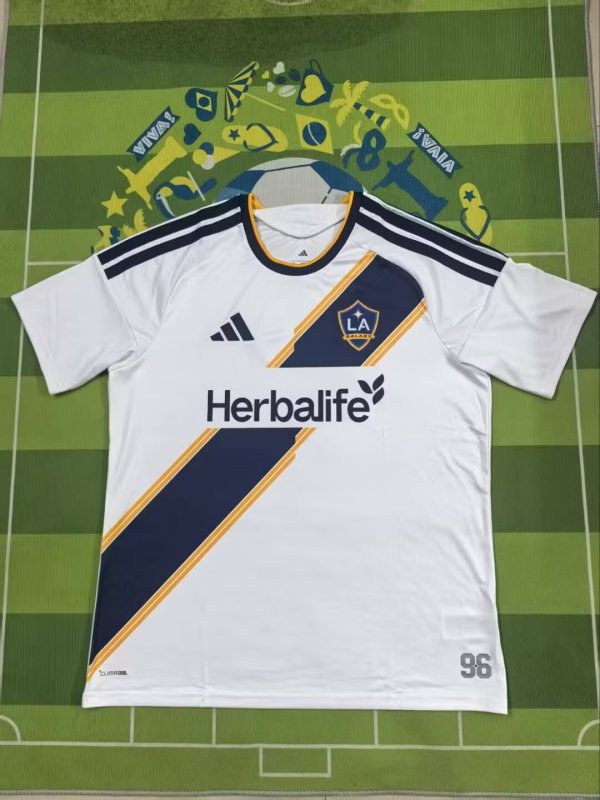LA Galaxy Home  Fans 1:1 Quality Soccer Jersey  26-27