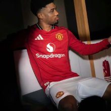 Manchester United  Home Long   Player 1:1 Quality Soccer Jersey  25-26
